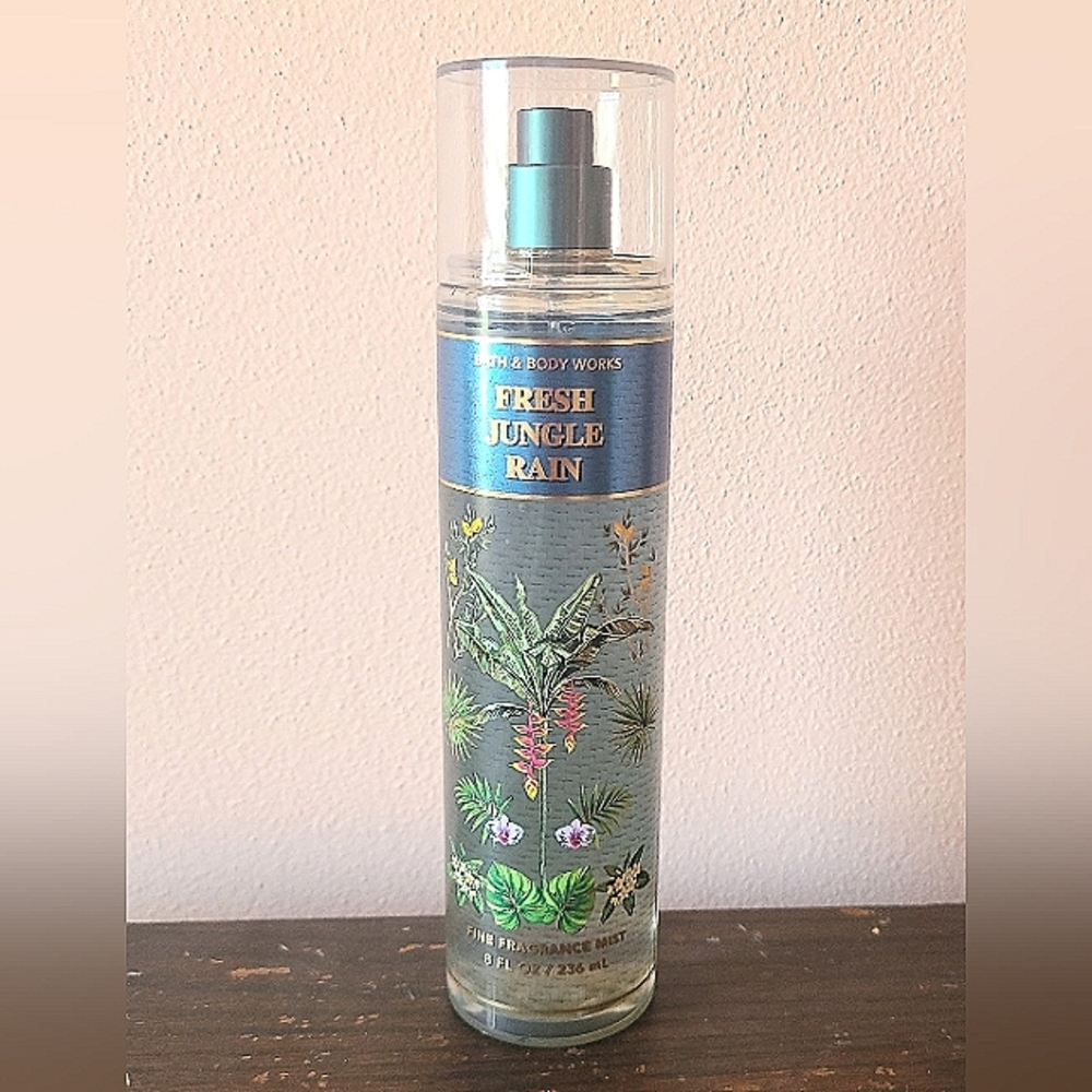 Fresh Jungle Rain Bath & Body Works Discontinued Fine Fragrance Mist!